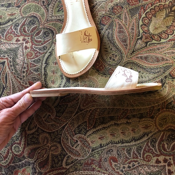 NWT Cornetti Italian Cannucce Fish Slides • Size 6 - Picture 5 of 11